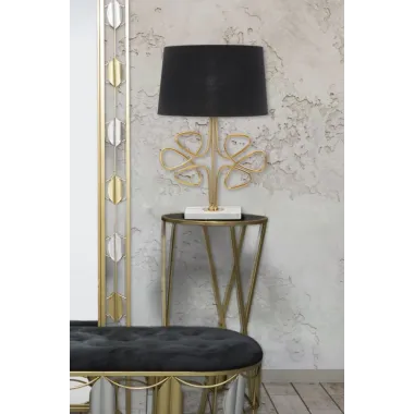 LAMPA STOŁOWA GLAM ROUDY 39X65 cm